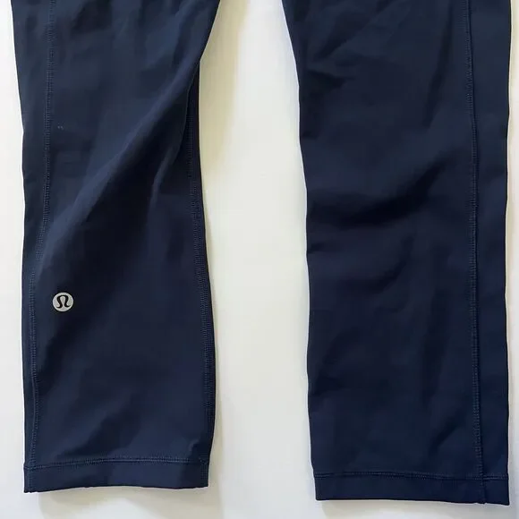 Lululemon Size 4 Speed Up Crop 21" Leggings Midnight Navy - Picture 8 of 10